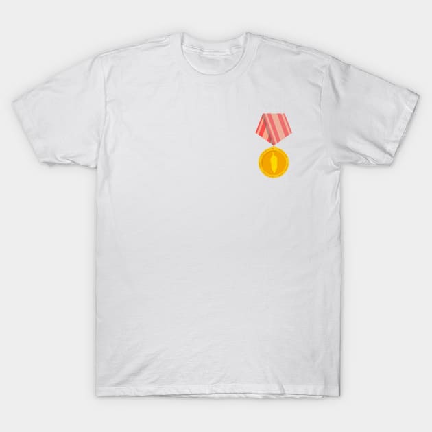 Chili Pepper Medal T-Shirt by MojoCoffeeTime